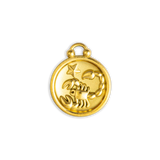 Gold Scorpio Circle
