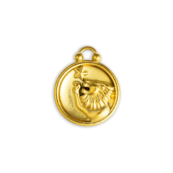 Gold Leo Circle