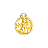 Gold Gemini Circle