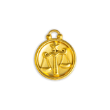 Gold Libra Circle