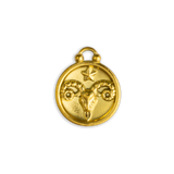 Gold Aries Circle