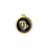 Black & Gold Capricorn
