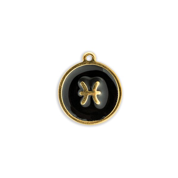 Black & Gold Pisces