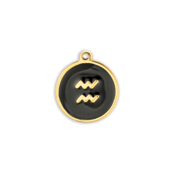 Black & Gold Aquarius