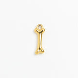 Gold Charm Dog Bone