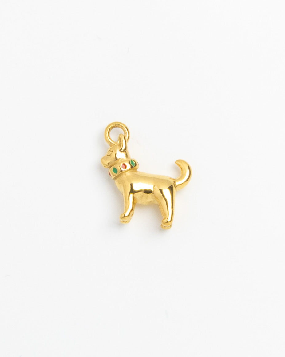 Gold Charm Walking Cat
