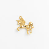 Gold Charm Unicorn