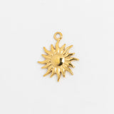 Gold Charm Sun