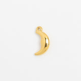 Gold Charm Crescent Moon