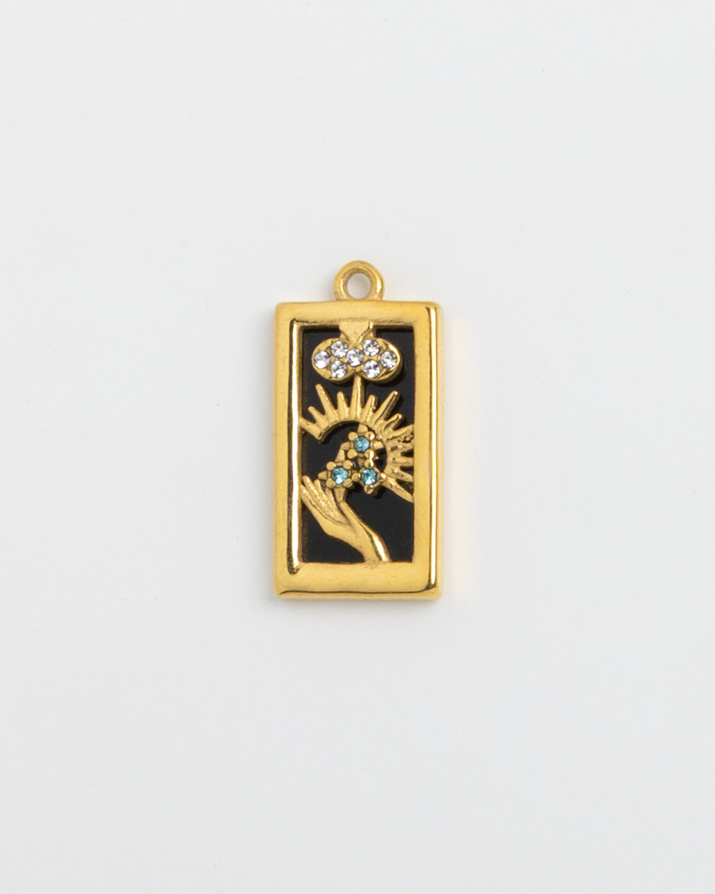 Gold Charm Flower Tarot
