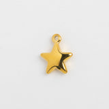 Gold Charm Star