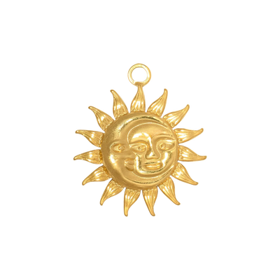 Gold Charm Radiant Sun