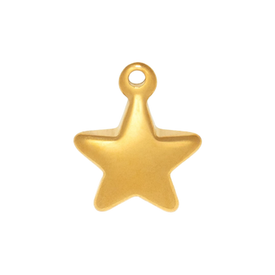 Gold Charm Star