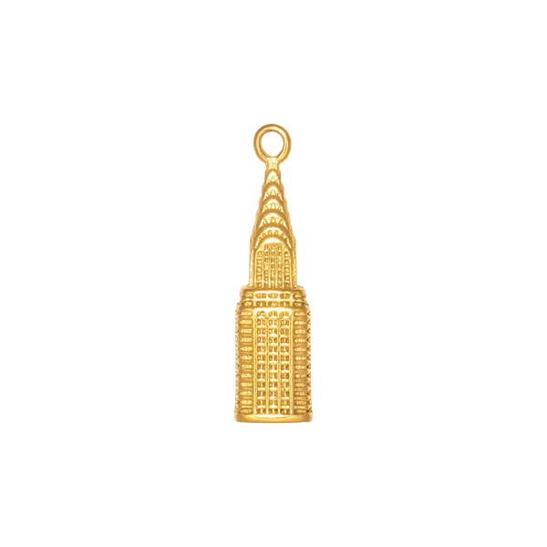 Gold Charm Chrysler Building