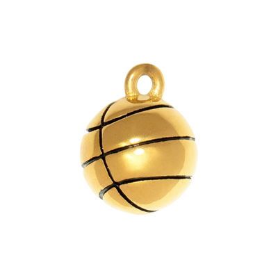 Gold Charm Basketball