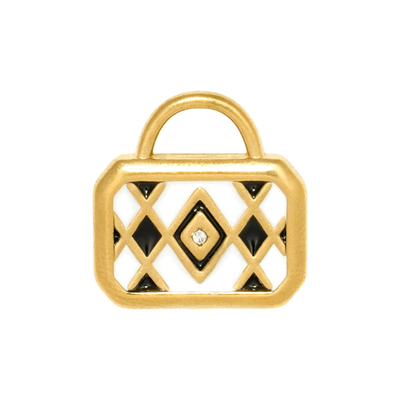 Gold Charm Handbag