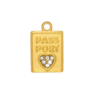 Gold Charm Passport