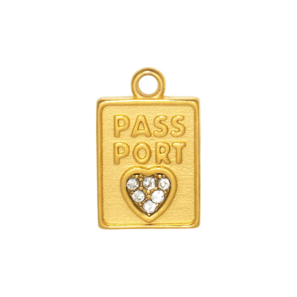 Gold Charm Passport