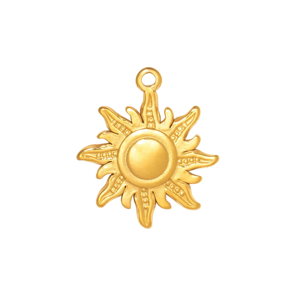 Gold Charm Sun