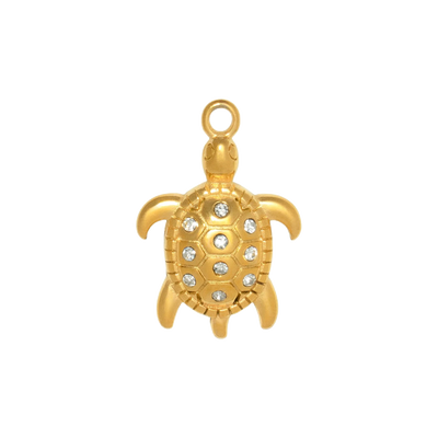 Gold Charm Sea Turtle