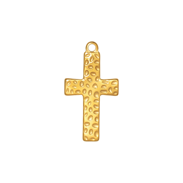 Gold Charm Cross