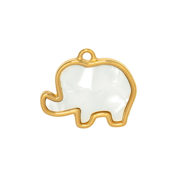 Gold Charm Elephant