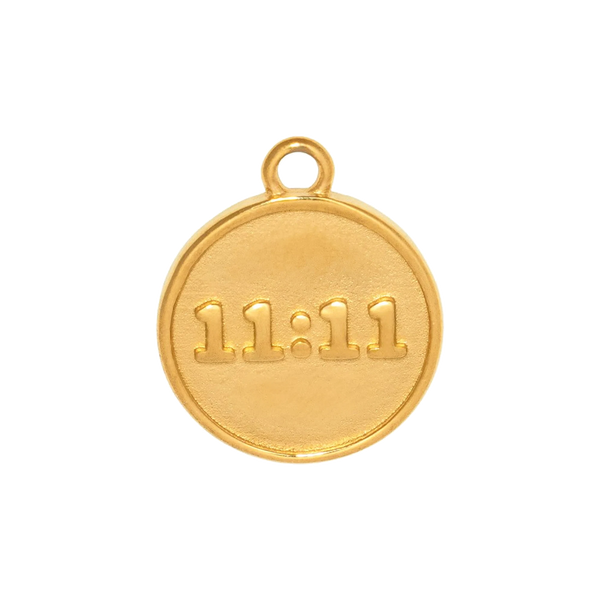 Gold Charm 11:11