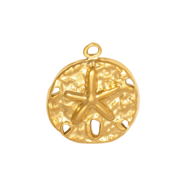 Gold Charm Sand Dollar