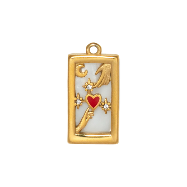 Gold Charm Lovers Tarot