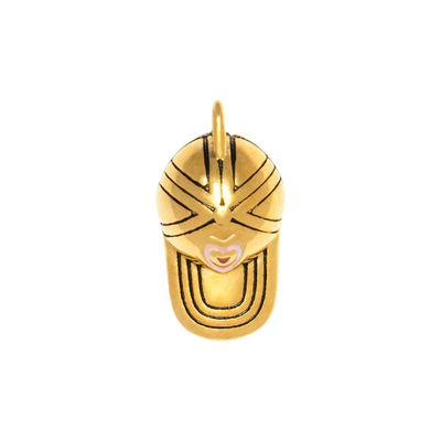 Gold Charm Sun Face II