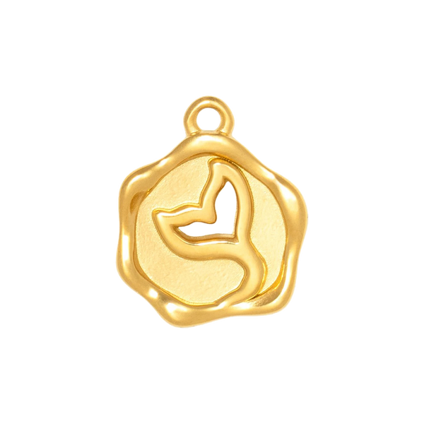 Gold Charm Sun Rays