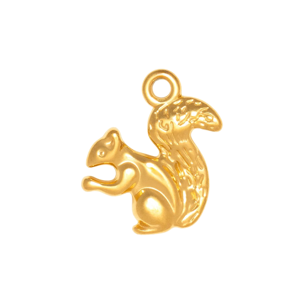 Gold Charm Turquoise Star