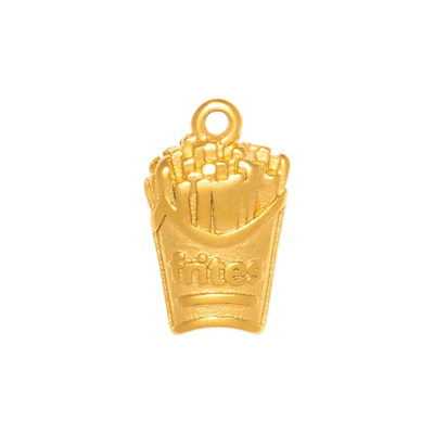 Gold Charm French Fries