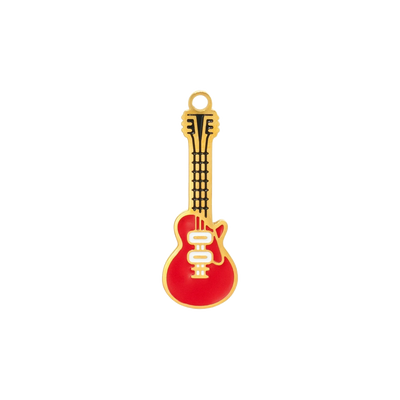 Gold Charm Electric Guitar
