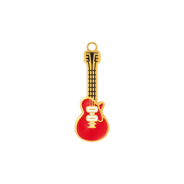 Gold Charm Electric Guitar