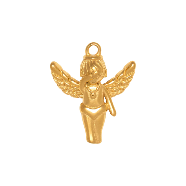 Gold Charm Angel