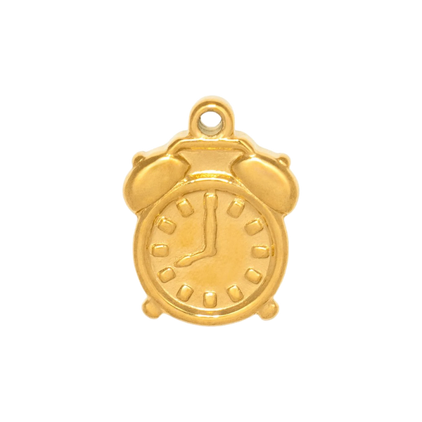 Gold Charm Alarm Clock