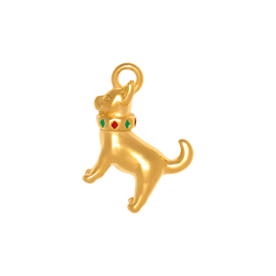 Gold Charm Dog