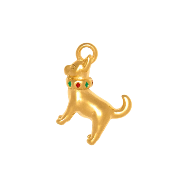 Gold Charm Dog