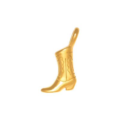 Gold Charm Cowboy Boot II