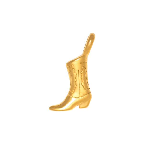 Gold Charm Cowboy Boot II