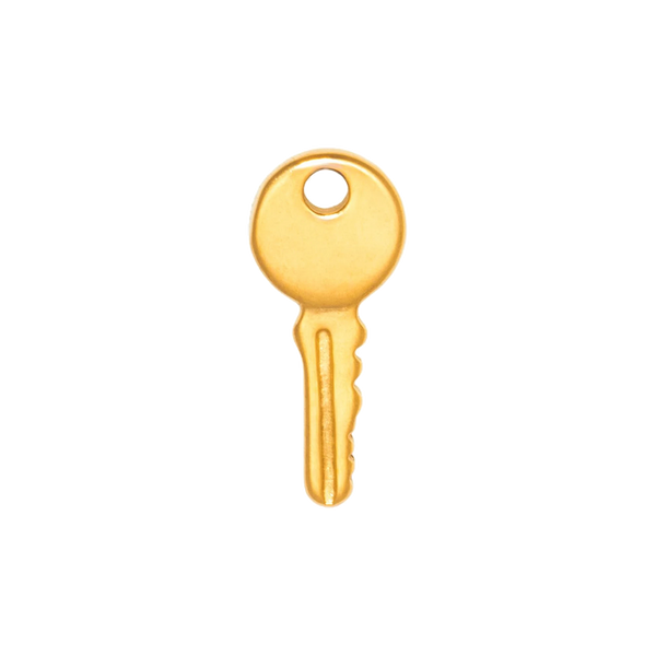 Gold Charm Key