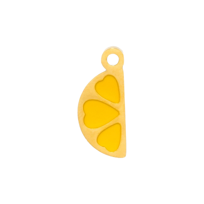 Gold Charm Lemon Slice