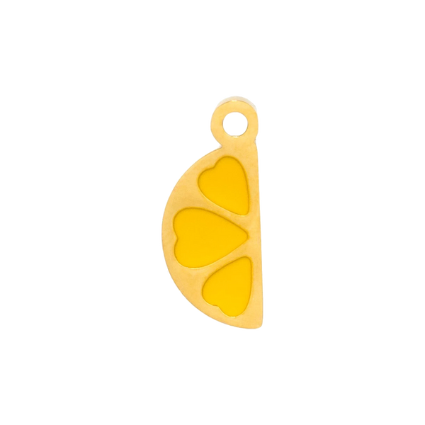 Gold Charm Lemon Slice