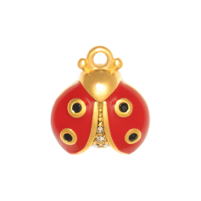 Gold Charm Ladybug