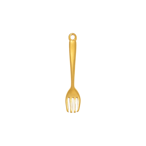 Gold Charm Fork