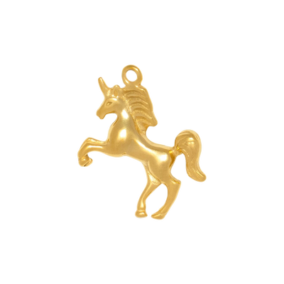 Gold Charm Unicorn