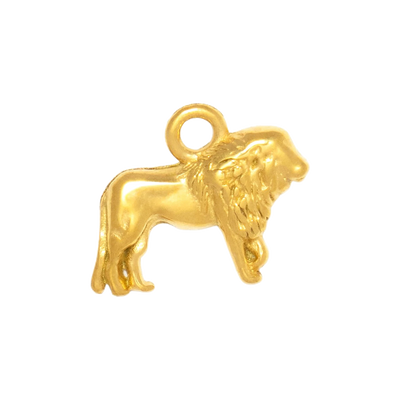 Gold Charm Leo Zodiac