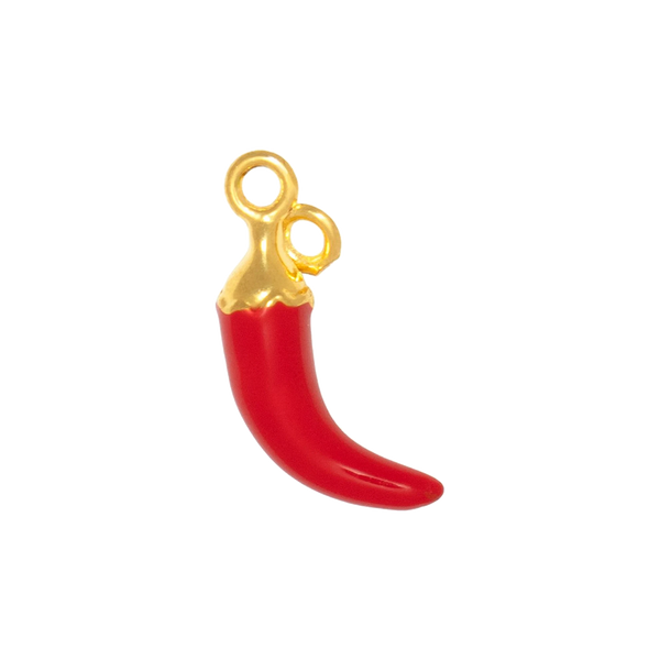 Gold Charm Red Chili