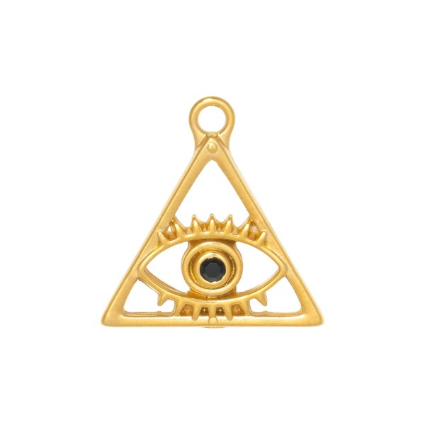 Gold Charm Evil Eye